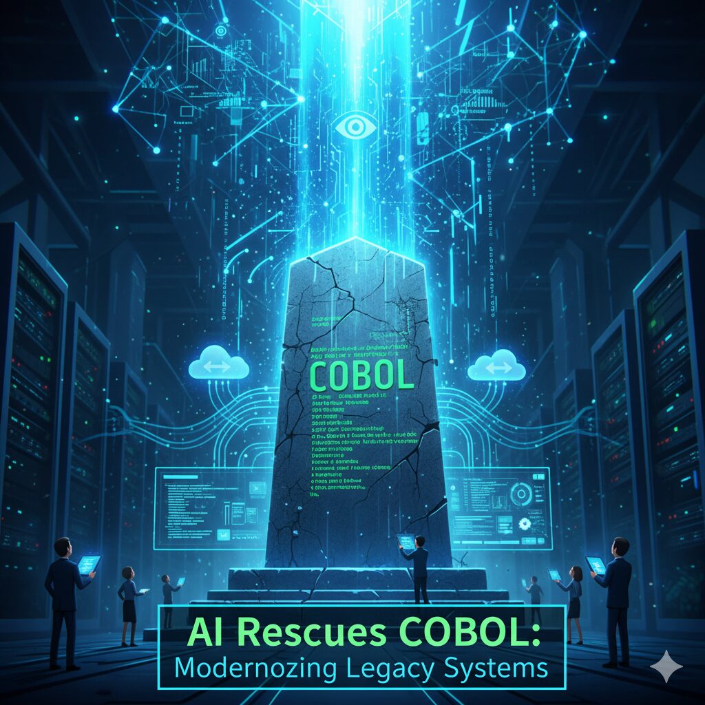 قدرة الذكاء الصناعي على انقاذ لغة برمجة كوبول