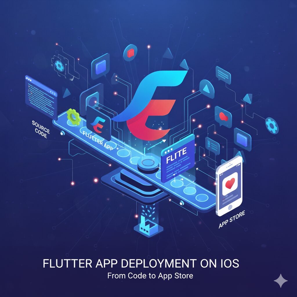 نشر تطبيق Flutter على iOS