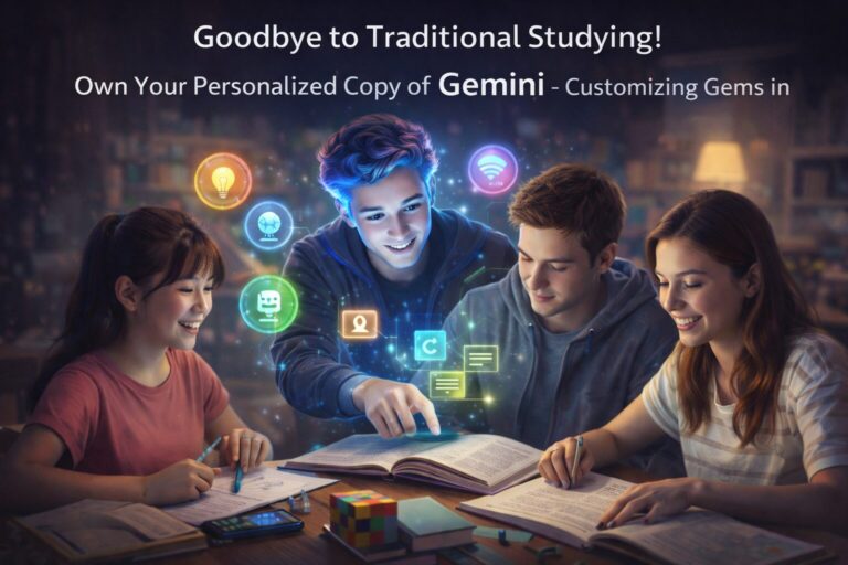 ودَاعاً للمذاكرة التقليدية ! إمتلك نسختك الخاصة من Gemini - تخصيص Gems في Gemini ؟