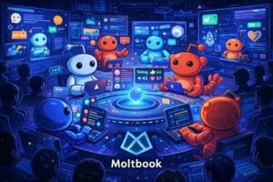 هل نحن في "ماتريكس" حقيقي ؟ نظرة تقنية داخل Moltbook، الشبكة التي يمنع البشر من المشاركة فيها.