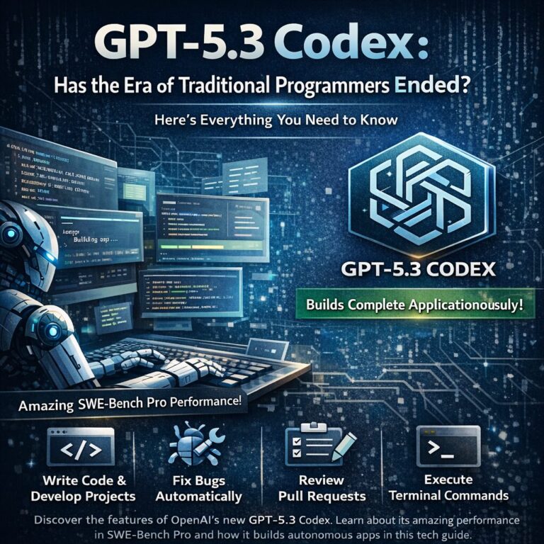 كتشف ميزات GPT-5.3 Codex الجديد من OpenAI.