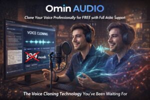 شرح Omin Audio: كيف تنسخ صوتك باحترافية مجاناً وبدعم كامل للعربية؟