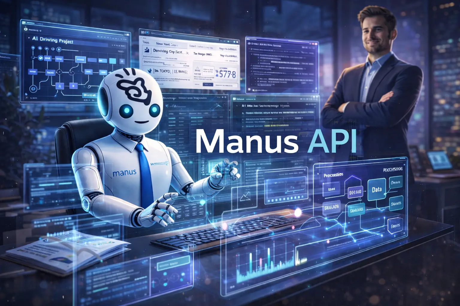 Manus API شرح كامل : أتمتة مهامك التقنية دون كتابة كود معقد
