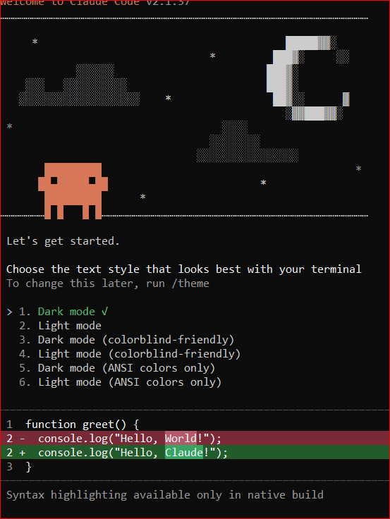 واجهة Claude Code CLI