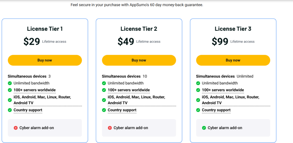 خطط الأسعار الحصرية 